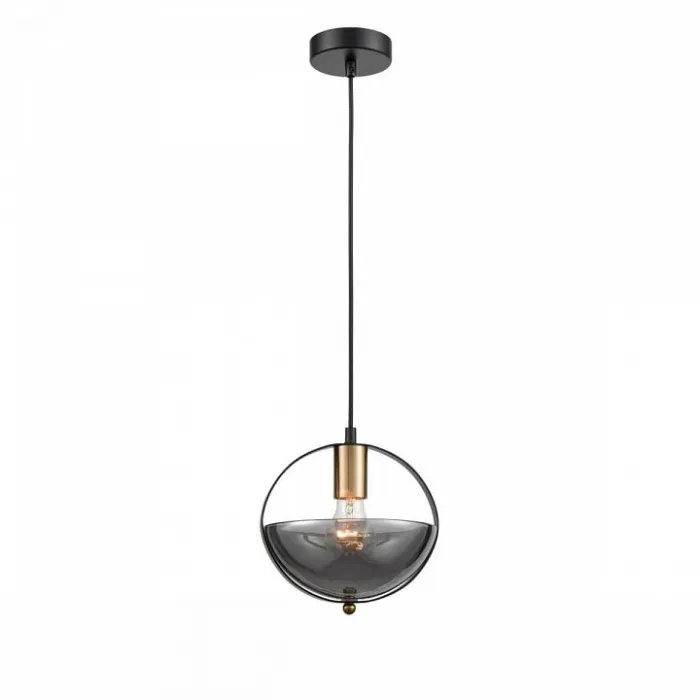 Подвесной светильник Vele Luce Broadway 654 VL5362P11 Цвет плафонов серый Цвет арматуры черный от ImperiumLoft