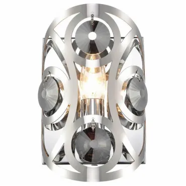 Накладной светильник Vele Luce Silk 654 VL3143W01 Цвет плафонов серый Цвет арматуры хром