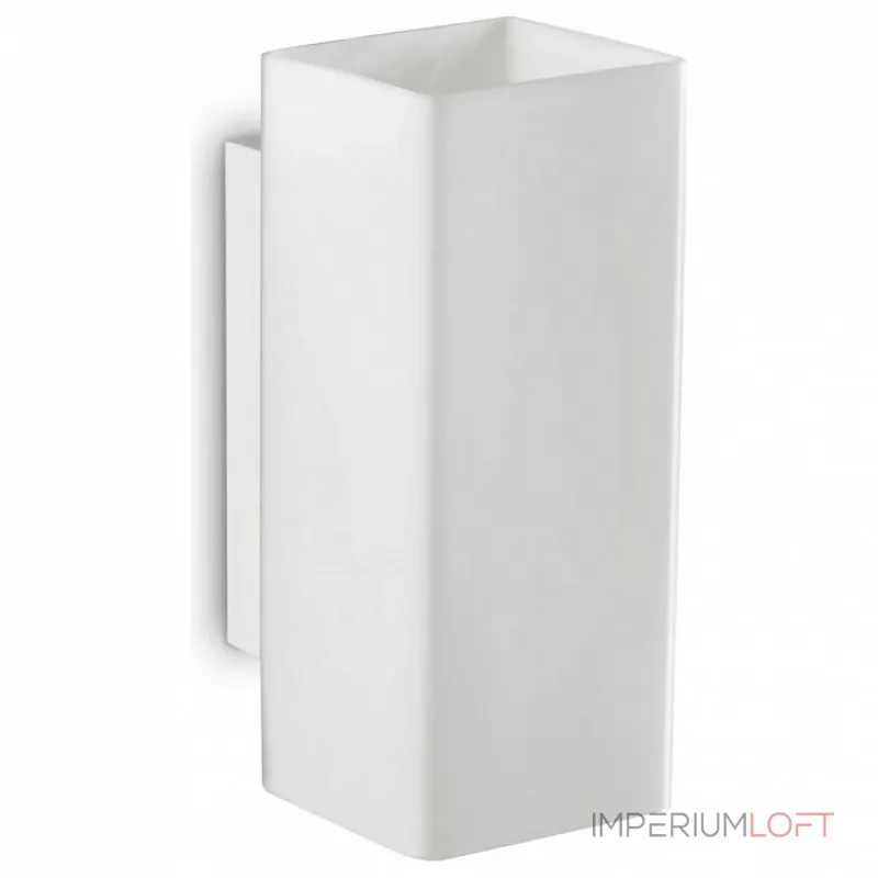 Светильник на штанге Ideal Lux Paul PAUL AP2 SQUARE BIANCO Цвет плафонов белый Светильник на штанге Ideal Lux Paul PAUL AP2 SQUARE BIANCO Цвет плафонов белый