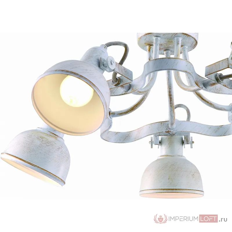 Люстра на штанге Arte Lamp Martin A5216PL-5WG Цвет арматуры золото Цвет плафонов золото от ImperiumLoft