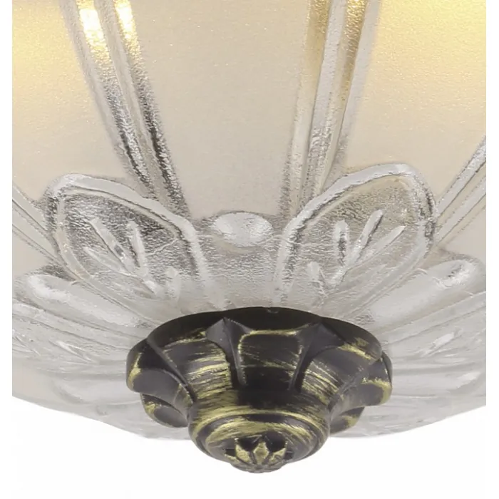 Накладной светильник Arte Lamp Piatti A8003PL-2AB Цвет арматуры бронза Цвет плафонов белый от ImperiumLoft