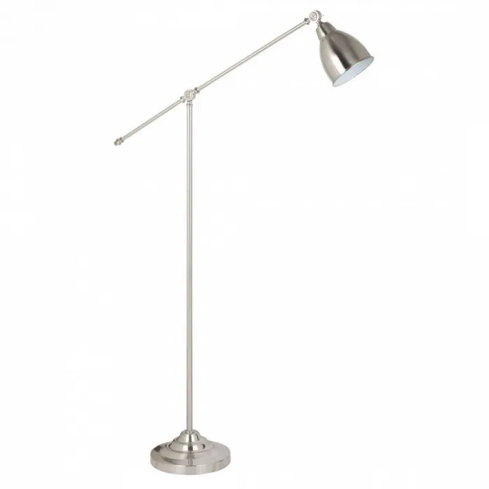 Торшер Arte Lamp Braccio A2054PN-1SS Цвет арматуры серебро Цвет плафонов серебро от ImperiumLoft