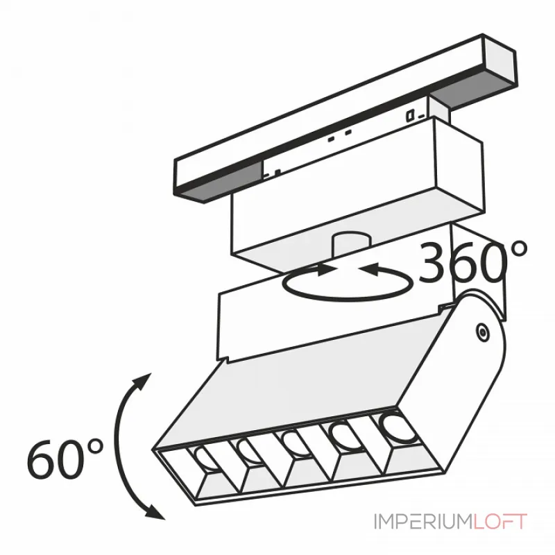 Светильник на штанге Maytoni Track lamps TR015-2-10W3K-B Цвет арматуры черный Цвет плафонов черный Светильник на штанге Maytoni Track lamps TR015-2-10W3K-B Цвет арматуры черный Цвет плафонов черный