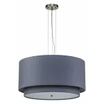 Подвесной светильник Indigo Nebbia 13020/3P Nickel от ImperiumLoft