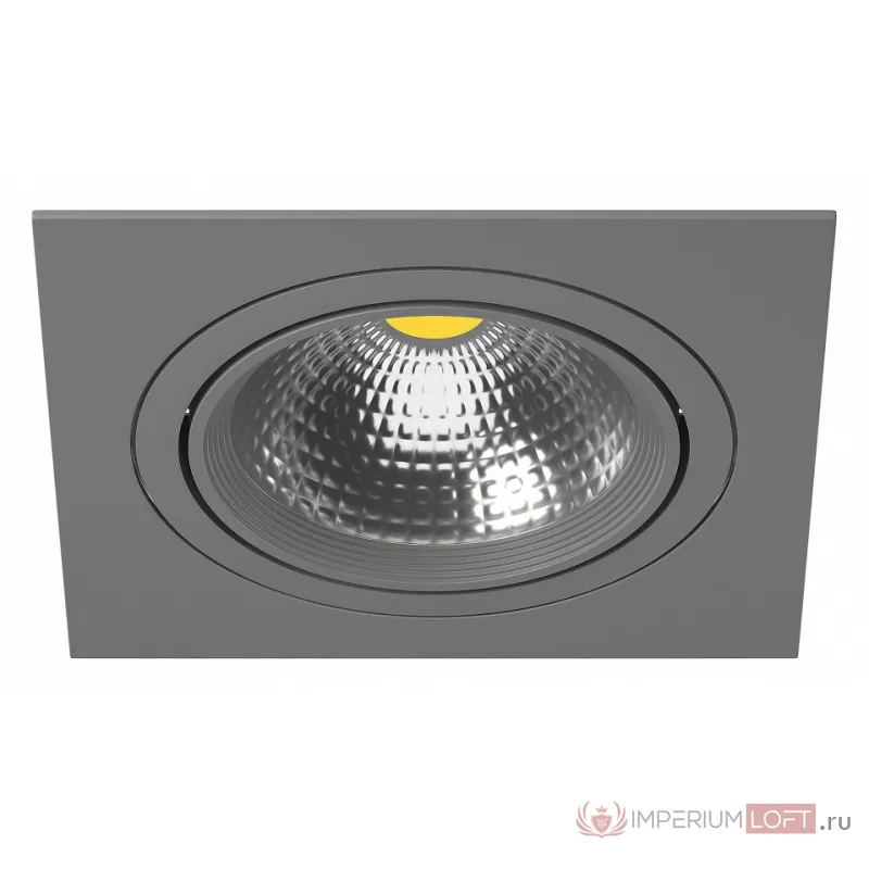 Встраиваемый светильник Lightstar Intero 111 i81909 Цвет арматуры серый от ImperiumLoft
