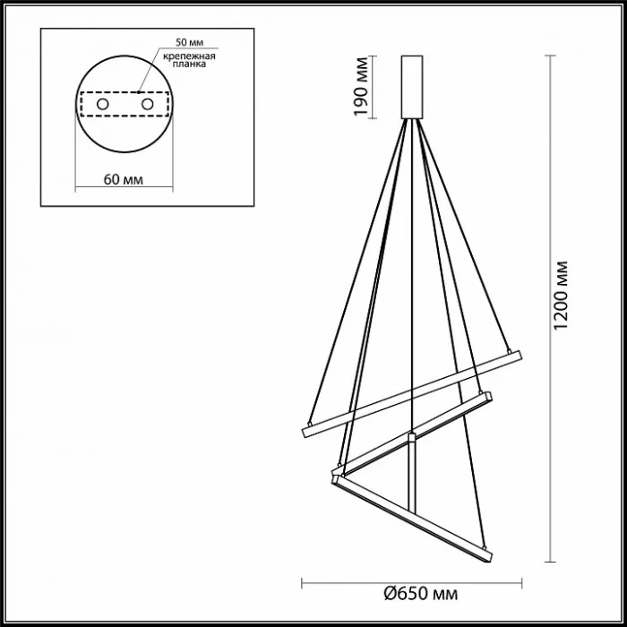 Подвесная люстра Odeon Light Cometa 3860/48L Цвет арматуры золото Цвет плафонов золото от ImperiumLoft