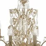 Подвесная люстра Dio D’Arte Forli Forli E 1.1.10.600 G Цвет плафонов прозрачный Цвет арматуры золото от ImperiumLoft