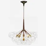 Подвесной светильник Loft it Bunch 10048/6 Brown Цвет плафонов прозрачный от ImperiumLoft