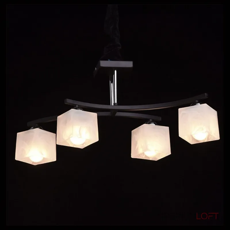 Потолочная люстра DeMarkt City Тетро 1 673011004  Потолочная люстра DeMarkt City Тетро 1 673011004