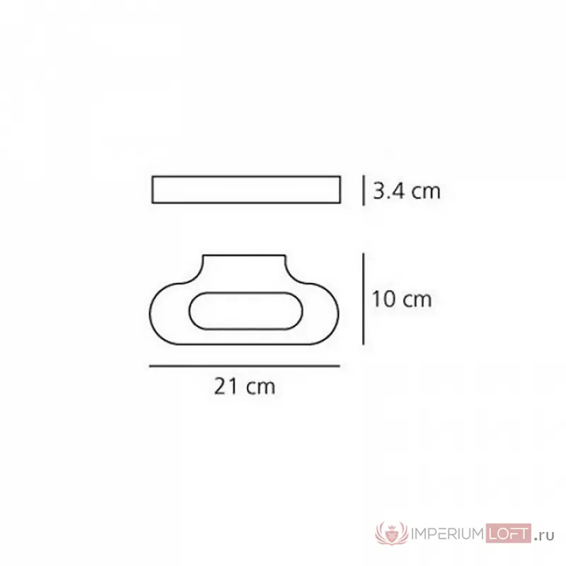 Бра Artemide 0613020A от ImperiumLoft