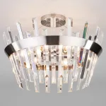 Светильник на штанге TK Lighting Steccato 10111/5 сатин-никель/прозрачный Цвет арматуры никель Цвет плафонов прозрачный от ImperiumLoft