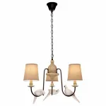Подвесная люстра Loft it 1029 LOFT1029A-3 Цвет арматуры коричневый Цвет плафонов кремовый от ImperiumLoft