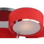 Потолочная люстра ST-Luce Foresta SL483.602.07 Цвет арматуры хром Цвет плафонов розовый от ImperiumLoft