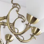 Подвесная люстра Citilux Латур CL413271 Цвет арматуры бронза Цвет плафонов белый от ImperiumLoft