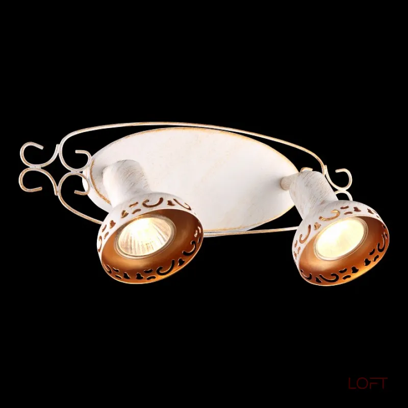 Спот Arte Lamp Focus A5219AP-2WG Цвет арматуры золото Цвет плафонов золото от ImperiumLoft Спот Arte Lamp Focus A5219AP-2WG Цвет арматуры золото Цвет плафонов золото от ImperiumLoft