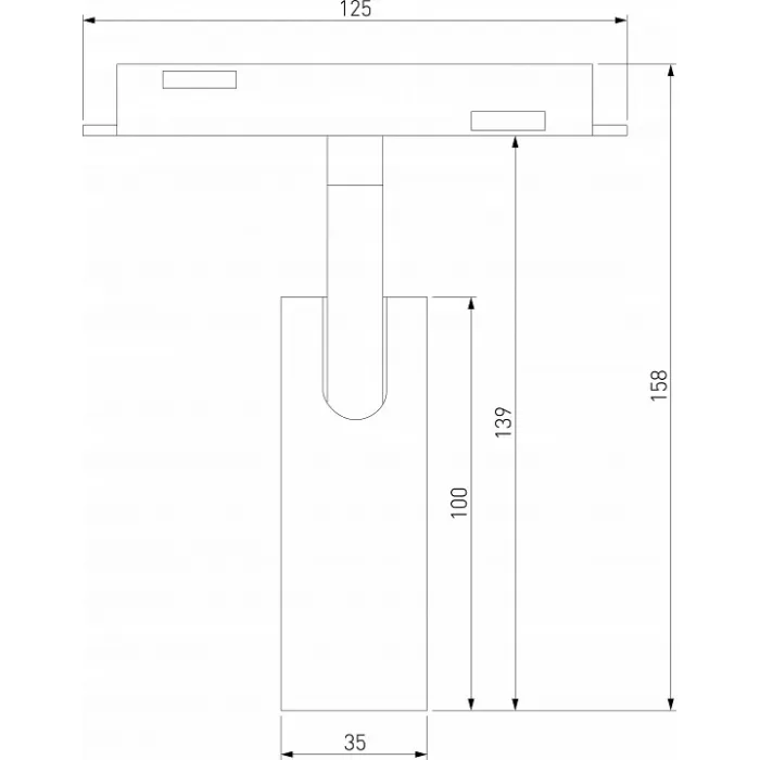 Трековый светильник Elektrostandard Slim Magnetic 85035/01 от ImperiumLoft