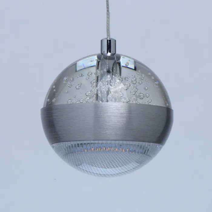 Подвесной светильник MW-Light Капелия 730010315 Цвет арматуры серебро Цвет плафонов серебро от ImperiumLoft