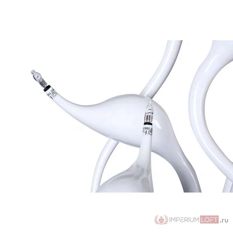 Торшер Lightstar Cigno Collo 751766 Цвет арматуры белый от ImperiumLoft
