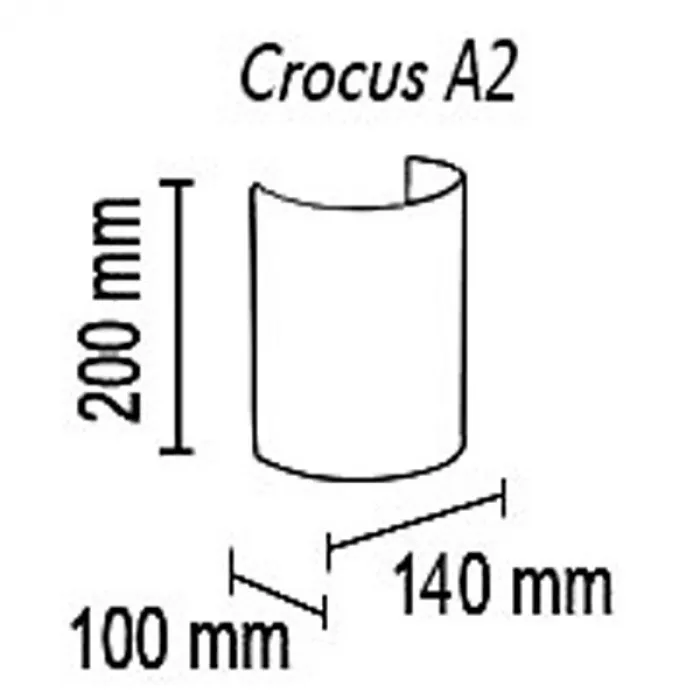 Бра TopDecor Crocus Glade Crocus Glade A2 10 328g от ImperiumLoft