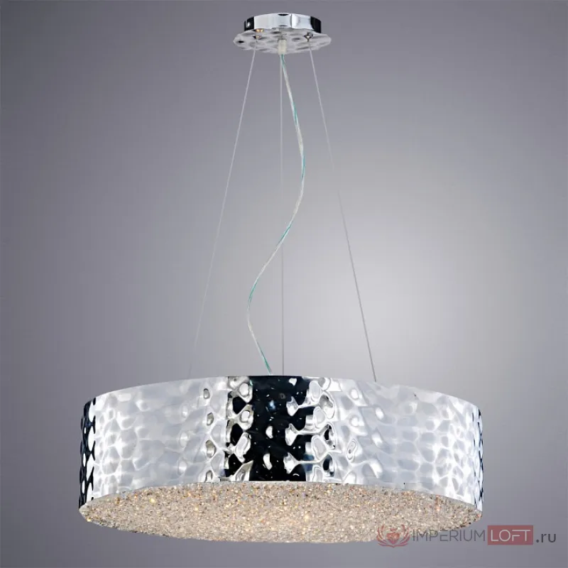 Подвесной светильник Divinare Paola 2002/01 SP-9 Цвет арматуры хром Цвет плафонов разноцветный от ImperiumLoft