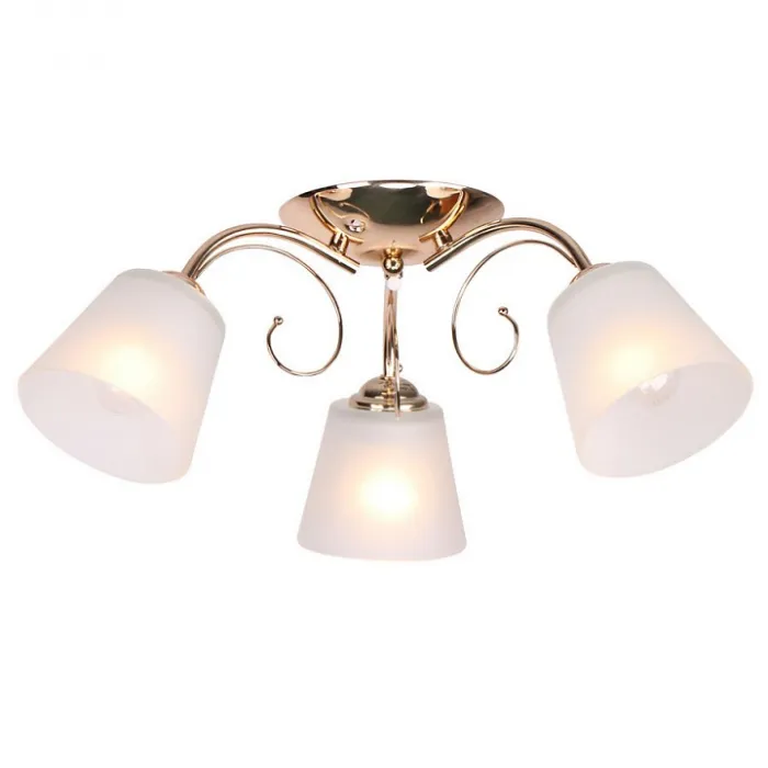 Потолочная люстра Imex MD.0361 MD.0361-3-S FGD Цвет арматуры золото от ImperiumLoft