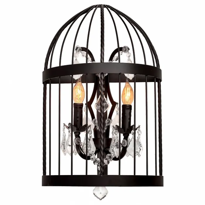 Бра Loft it 1891 LOFT1891W Цвет арматуры черный Цвет плафонов прозрачный от ImperiumLoft