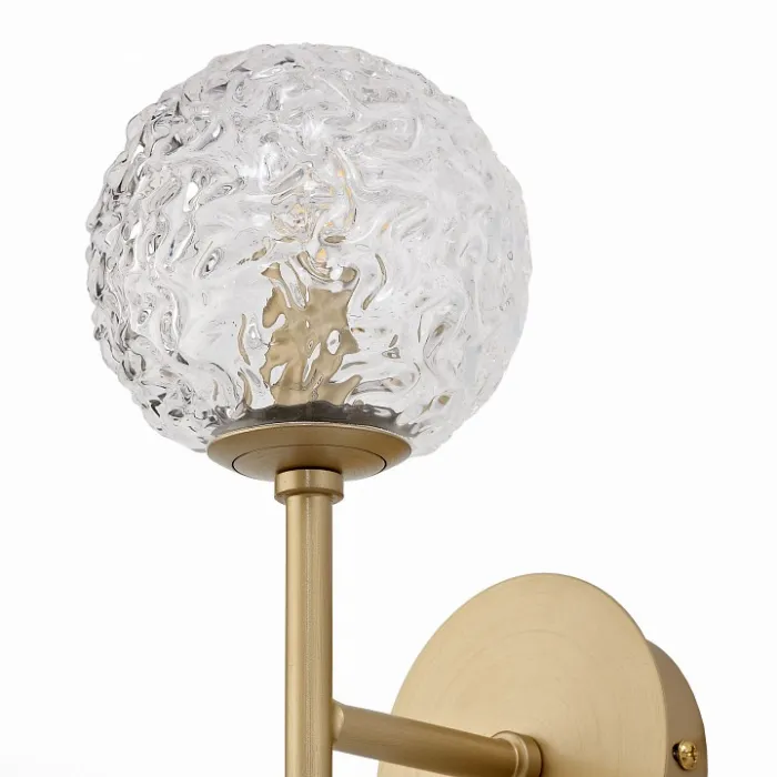 Бра ST-Luce Arcobalino SL1152.201.01 Цвет арматуры золото Цвет плафонов прозрачный от ImperiumLoft