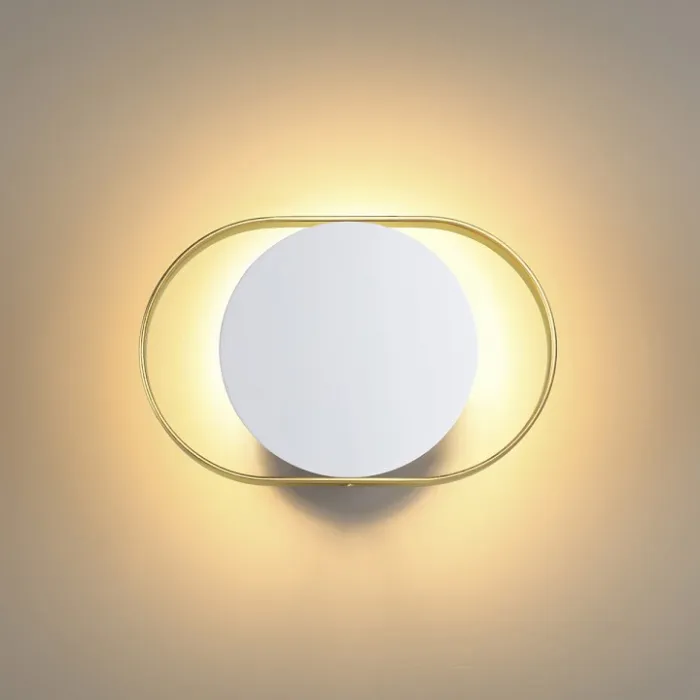Бра Odeon Light Mondy 4246/7WW Цвет плафонов белый Цвет арматуры золото от ImperiumLoft