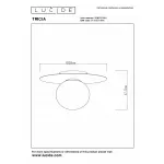 Потолочная люстра Lucide Tricia 79187/01/02 от ImperiumLoft