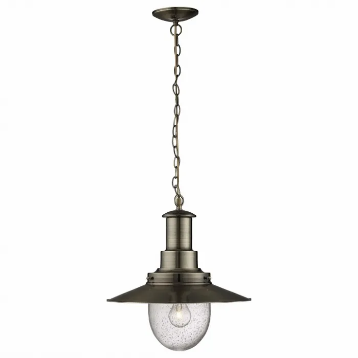 Подвесной светильник Arte Lamp Fisherman A5540SP-1AB Цвет арматуры бронза Цвет плафонов прозрачный от ImperiumLoft
