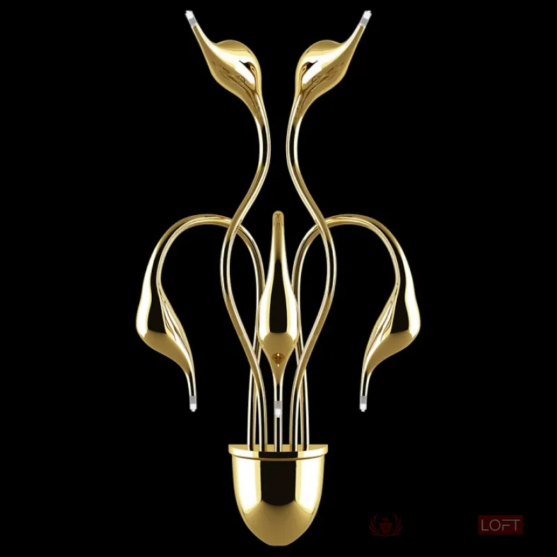 Бра Lightstar Cigno Collo 751652 Цвет арматуры золото от ImperiumLoft