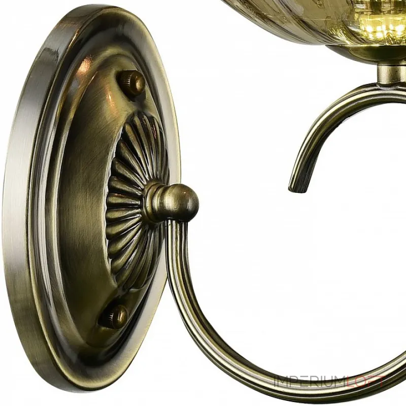 Бра Arte Lamp 1750 A1750AP-1AB Цвет арматуры бронза Цвет плафонов прозрачный