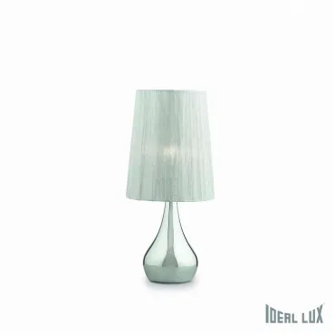 Настольная лампа декоративная Ideal Lux ETERNITY ETERNITY TL1 SMALL Цвет арматуры серый Цвет плафонов серый