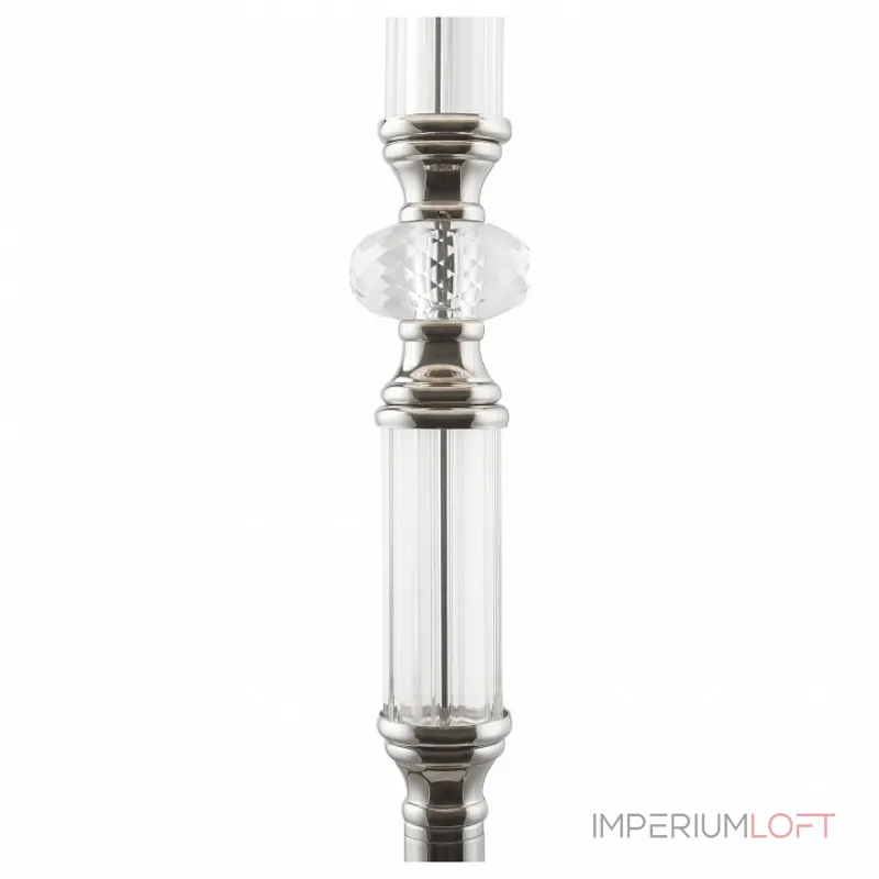 Торшер Maytoni Riverside MOD018FL-01CH Цвет арматуры хром Цвет плафонов белый