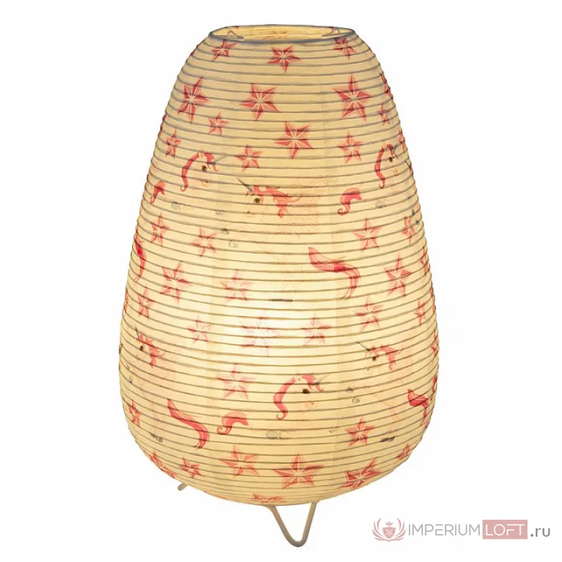 Настольная лампа декоративная Globo Licorne 16922T Цвет арматуры белый Цвет плафонов разноцветный от ImperiumLoft
