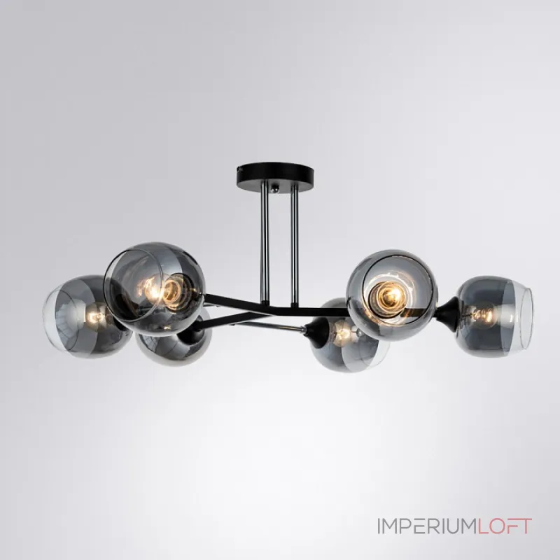 Потолочная люстра Arte Lamp Salm A3580PL-6BK Потолочная люстра Arte Lamp Salm A3580PL-6BK