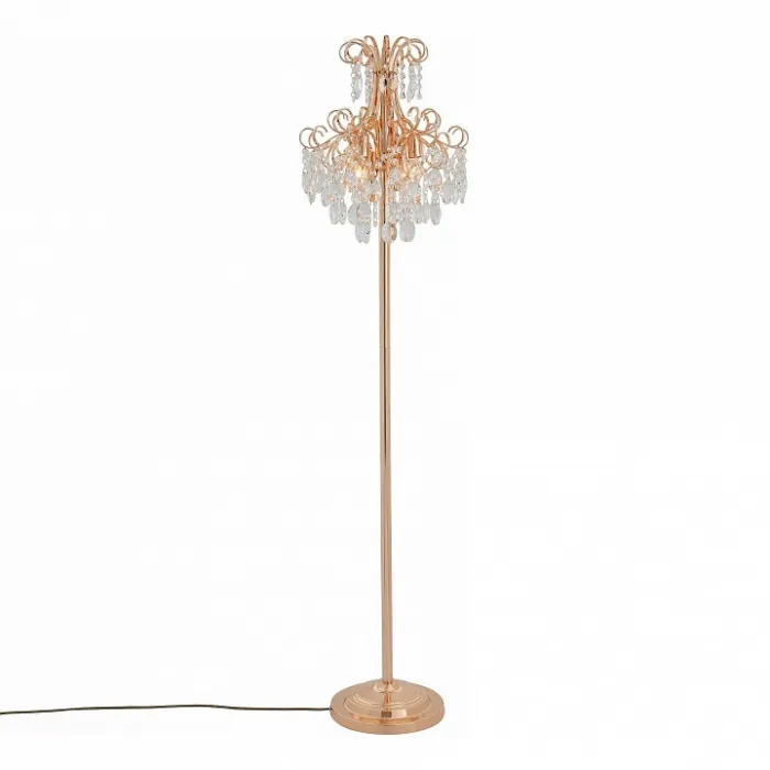 Торшер ST-Luce Orecchini SL846.205.04 Цвет плафонов прозрачный Цвет арматуры золото от ImperiumLoft
