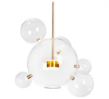 Подвесной светильник Loft it Bolle 2027-P6 Цвет арматуры золото Цвет плафонов прозрачный
