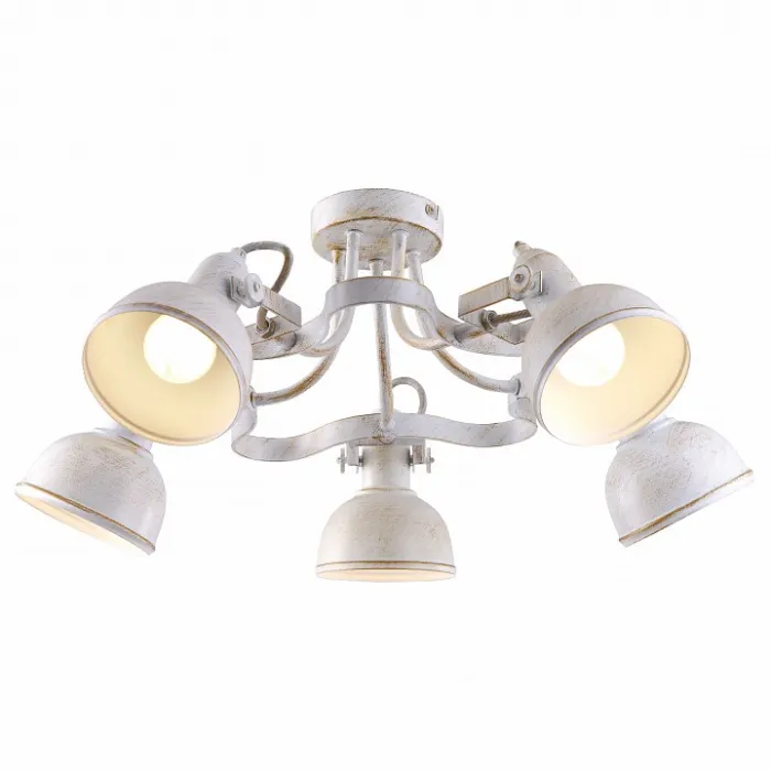 Люстра на штанге Arte Lamp Martin A5216PL-5WG Цвет арматуры золото Цвет плафонов золото от ImperiumLoft