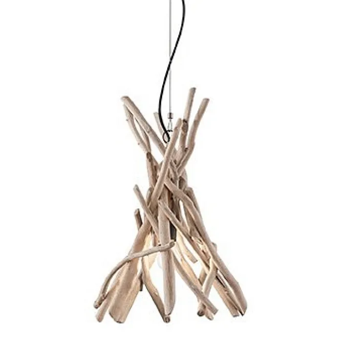 Подвесной светильник Ideal Lux Driftwood DRIFTWOOD SP1 Цвет арматуры коричневый Цвет плафонов коричневый от ImperiumLoft