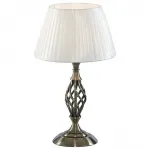 Настольная лампа декоративная Arte Lamp Zanzibar A8390LT-1AB Цвет арматуры бронза Цвет плафонов белый от ImperiumLoft