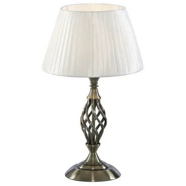 Настольная лампа декоративная Arte Lamp Zanzibar A8390LT-1AB Цвет арматуры бронза Цвет плафонов белый