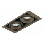 Встраиваемый светильник Donolux DL18615 DL18615/02WW-SQ Champagne/Black Цвет арматуры кремовый от ImperiumLoft