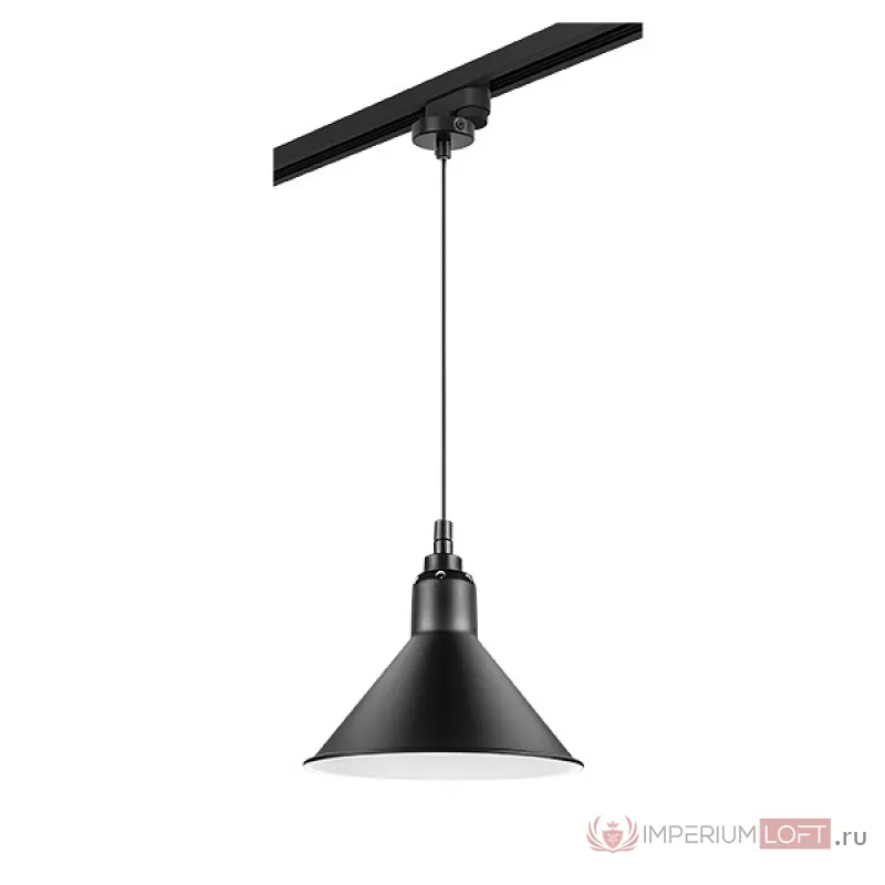 Подвесной светильник Lightstar Loft 1 L1T765027 Цвет плафонов черный Цвет арматуры черный от ImperiumLoft