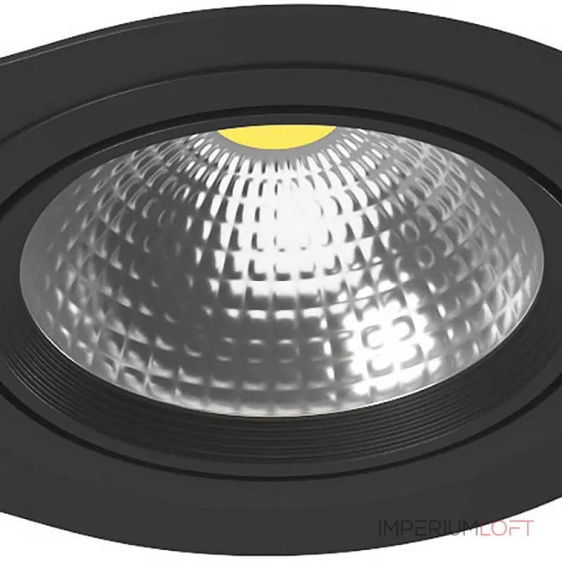 Встраиваемый светильник Lightstar Intero 111 i937070707 Цвет арматуры черный