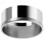 Рамка на 1 светильник Ambrella N611 N6112 PSL серебро полированное D60*H30mm Out0mm MR16 Цвет арматуры серебро