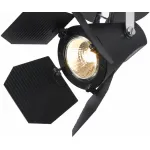 Спот Arte Lamp Cinema A3092AP-1BK Цвет арматуры хром Цвет плафонов черный от ImperiumLoft Спот Arte Lamp Cinema A3092AP-1BK Цвет арматуры хром Цвет плафонов черный от ImperiumLoft