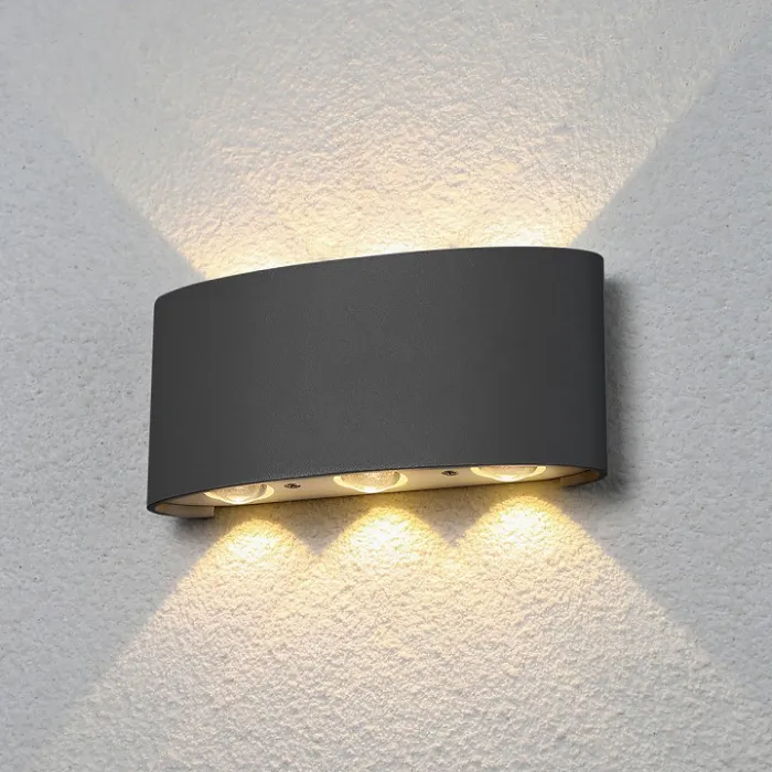 Накладной светильник Elektrostandard Twinky 1551 Techno LED Twinky Trio серый от ImperiumLoft