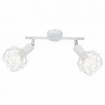 Спот Arte Lamp 6141 A6141AP-2WH Цвет арматуры хром Цвет плафонов белый от ImperiumLoft