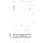 Накладной светильник Elektrostandard Slim Magnetic 85054/01